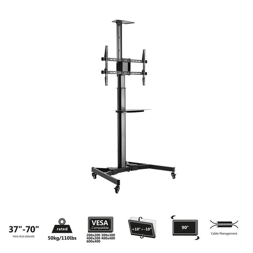 EAN 8054392618437 - Ewent EW1540 soporte para pantalla de señalización 177,8 cm (70") Negro imagen 2