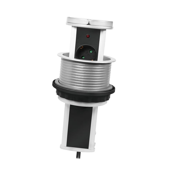 EAN 4052792061888 - LogiLink LPS235A base múltiple 1,8 m 3 salidas AC Interior Negro, Plata imagen 2