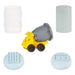 EAN 0035051532934 - MGA Entertainment Wonder Factory Never Dry Sand Construction Trucks - Blue + Cement Mixer imagen 1