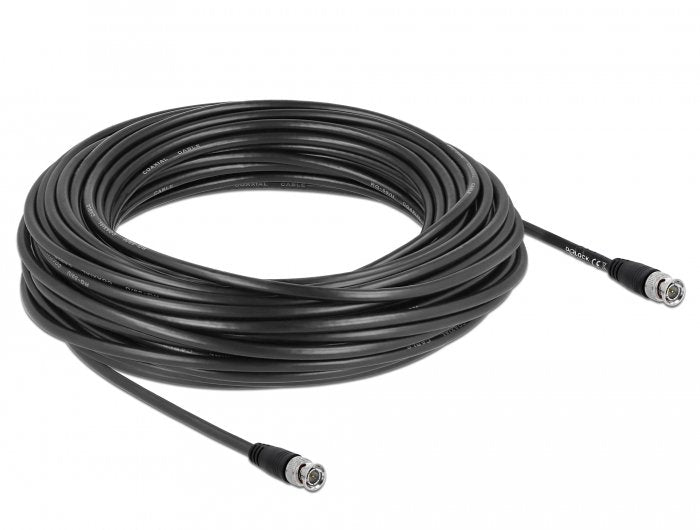 EAN 4043619800889 - DeLOCK 80088 cable coaxial RG-59 25 m BNC Negro imagen 1