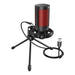 EAN 5901986047711 - Savio wired gaming microphone with backlight tripod USB SONAR PRO Negro, Rojo Micrófono para videoconsola imagen 4
