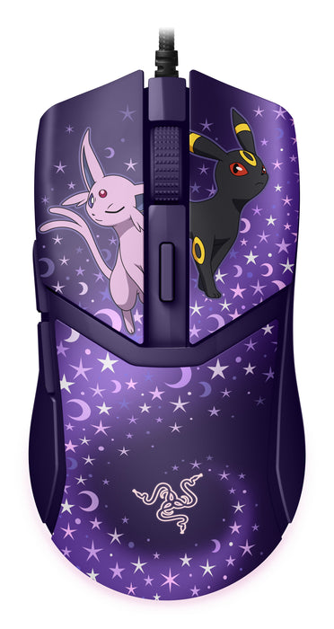EAN 8887910085455 - Razer Cobra – Espeon & Umbreon Edition ratón Juego Mano derecha USB tipo A Óptico 8500 DPI imagen 1