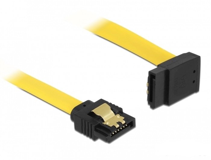 EAN 4043619828104 - DeLOCK 82810 cable de SATA 0,5 m SATA 7-pin Amarillo imagen 1