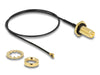 EAN 4043619883837 - DeLOCK 88383 cable coaxial 0,35 m I-PEX MHF1 Negro, Oro imagen 2