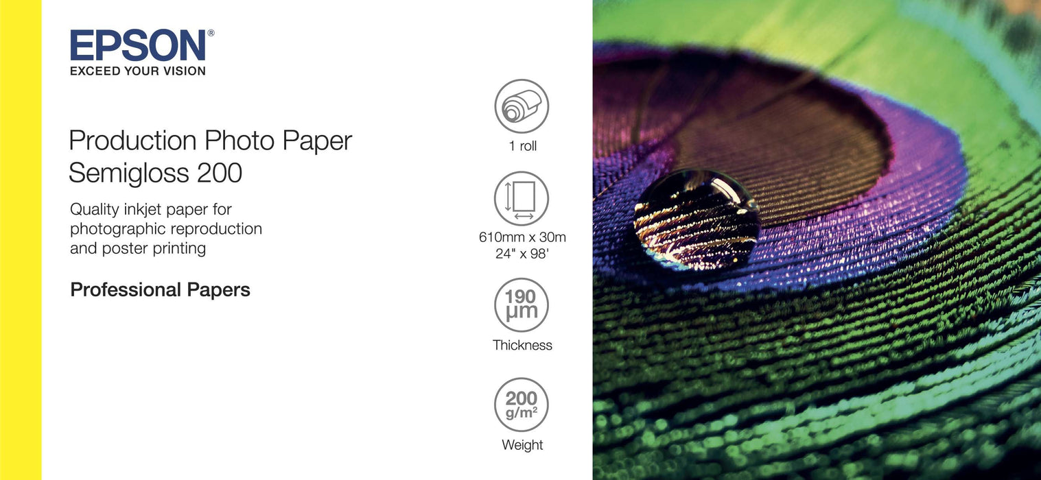 EAN 8715946686899 - Epson Photo Paper Semigloss 200 Blanco Semi-brillo imagen 1