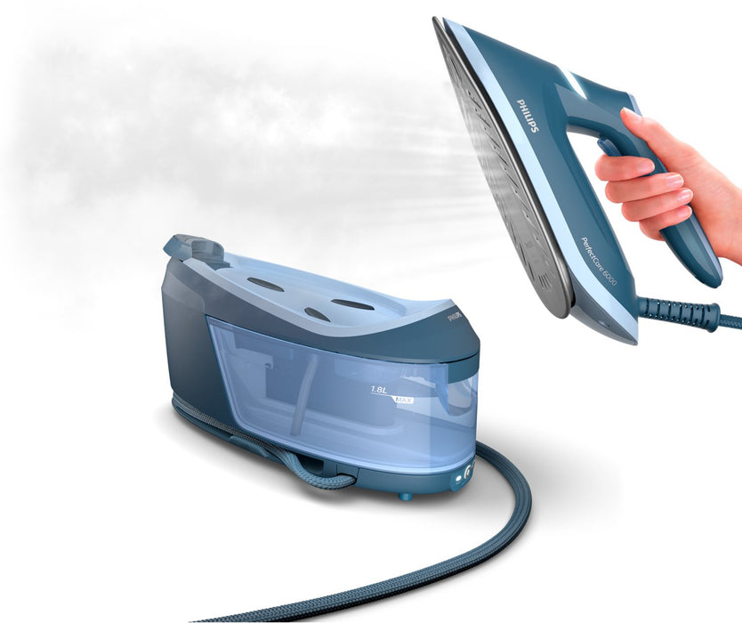 EAN 8720389004865 - Philips 6000 series PSG6042/20 estación plancha al vapor 2400 W 1,8 L SteamGlide Advanced Azul imagen 4