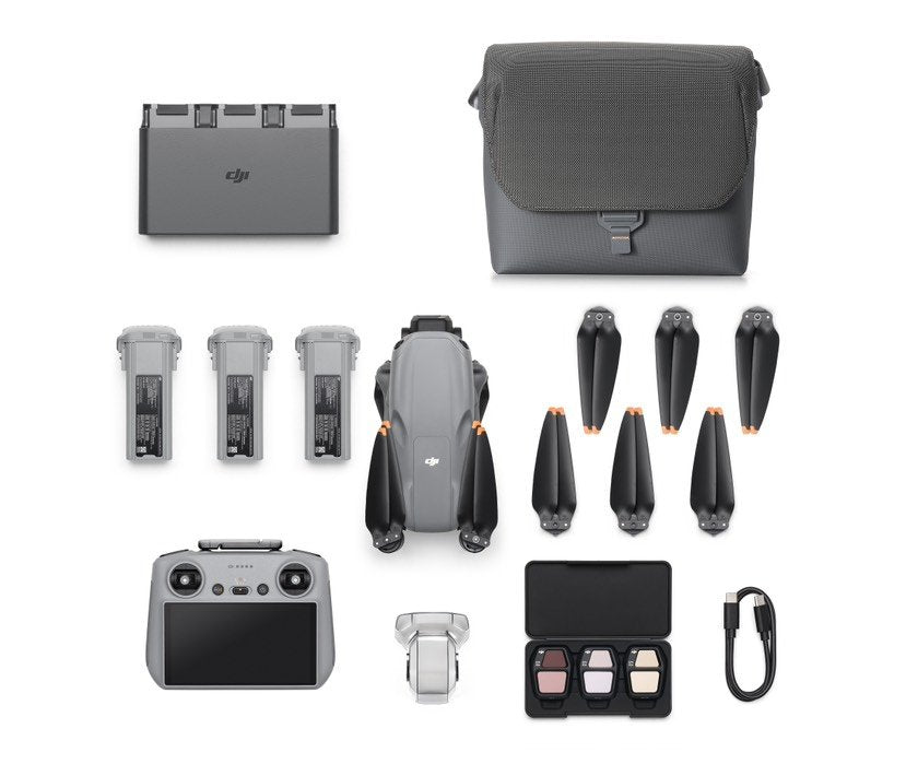 EAN 6941565989932 - DJI Air 3s Fly More Combo 4 rotores Cuadricóptero 50 MP 3840 x 2160 Pixeles 4276 mAh Gris imagen 9