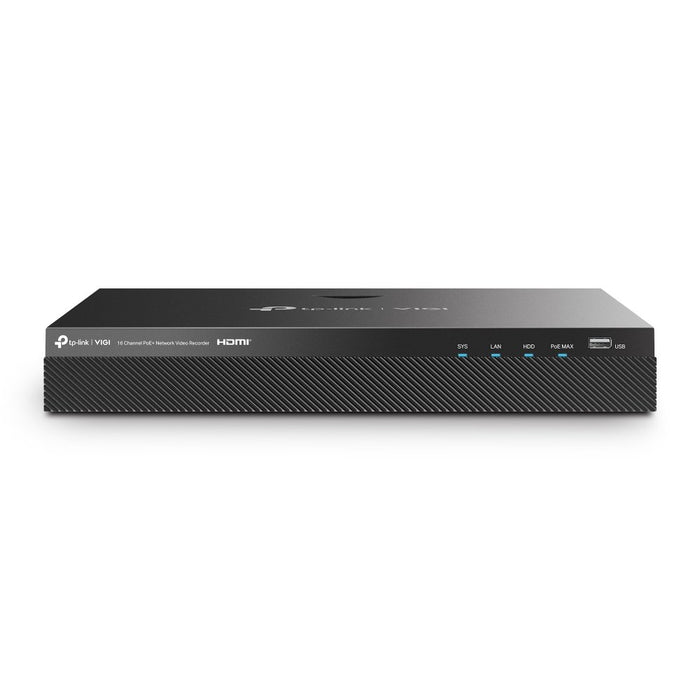 EAN 4895252504040 - TP-Link VIGI NVR2016H-16P Grabadore de vídeo en red (NVR) Negro imagen 1