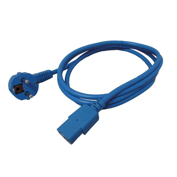 EAN 7611990145997 - ROLINE 19.08.1012 cable de transmisión Azul 1,8 m CEE7/7 C13 acoplador imagen 1