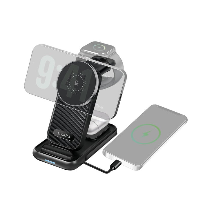 EAN 4052792074987 - LogiLink PA0292 cargador de dispositivo móvil Auriculares, Smartphone, Reloj inteligente Negro CC Cargado imagen 3