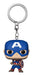EAN 0889698824927 - FUNKO POP! KEYCHAIN Captain America Llavero de anilla Multicolor, Azul imagen 1