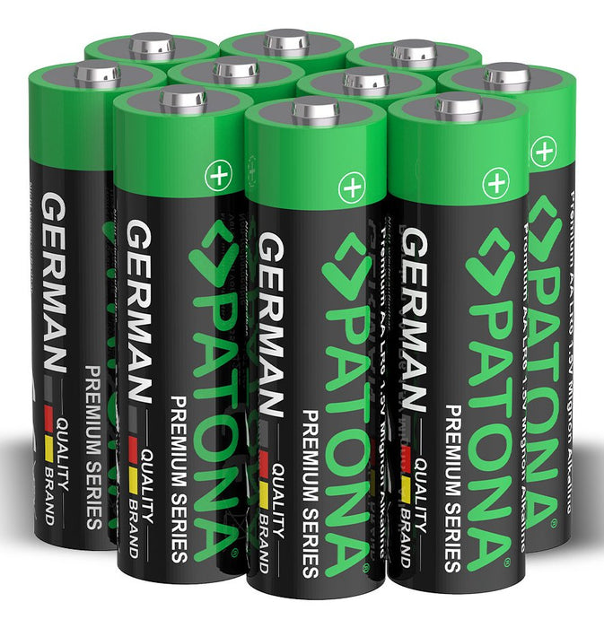 EAN 4055655253178 - PATONA 10 Stück AA Alkaline Batterie Batería de un solo uso Alcalino imagen 4