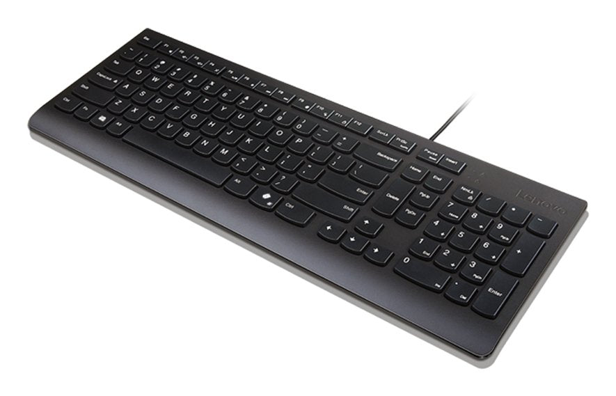 EAN 0195892116226 - Lenovo 4Y41R64633 teclado Hogar / Oficina USB Inglés de EE. UU. Negro imagen 2