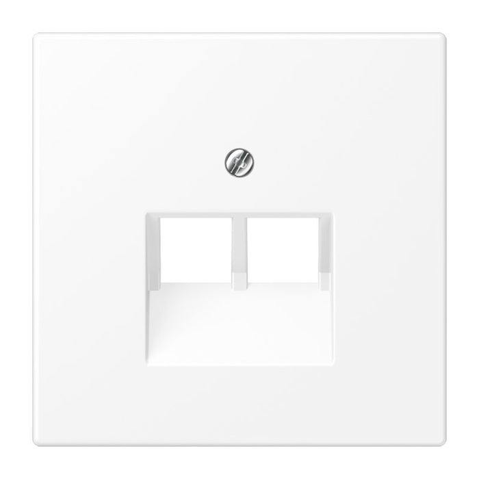 EAN 4011377186743 - JUNG LS969-2UAWWM placa de pared y cubierta de interruptor imagen 1