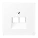 EAN 4011377186743 - JUNG LS969-2UAWWM placa de pared y cubierta de interruptor imagen 1