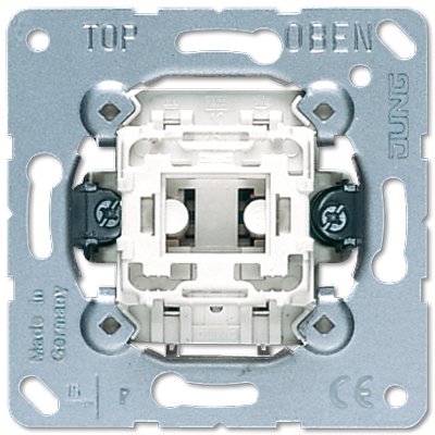 EAN 4011377272903 - JUNG 531 U Interruptor pulsador 1P Metálico, Blanco imagen 1