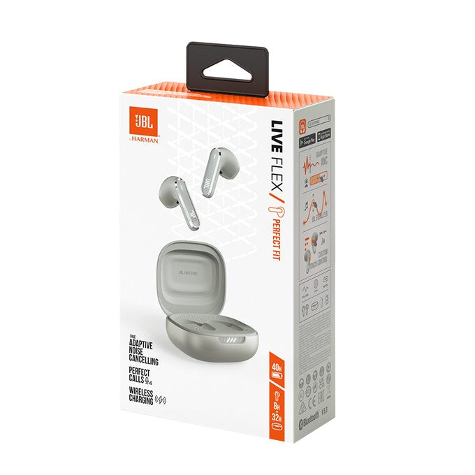 EAN 6925281960840 - JBL LIVE FLEX Auriculares Inalámbrico Dentro de oído Llamadas/Música Bluetooth Plata imagen 11