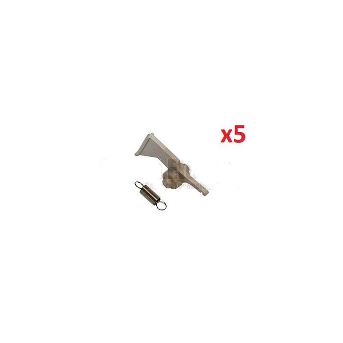 5xupper Picker Finger W/Spring Mp9001 7000 8000 Ae04-4060 Rice6184