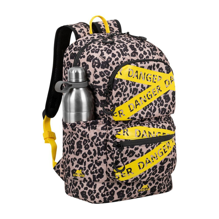 EAN 4260709010458 - Rivacase Erebus 33,8 cm (13.3") Mochila Beige, Negro, Amarillo imagen 8