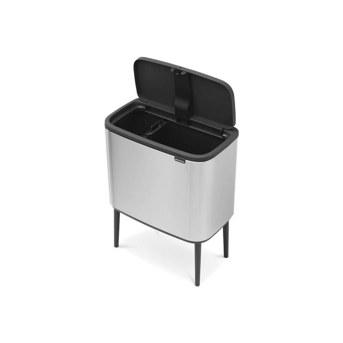 EAN 8710755316227 - Brabantia 316227 papelera 34 L Rectangular Plástico, Acero Acero inoxidable imagen 4