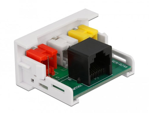 EAN 4043619813421 - DeLOCK 81342 conector 3 x RCA Negro, Blanco imagen 2