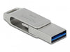 EAN 4043619540730 - DeLOCK 54073 unidad flash USB USB Type-A / USB Type-C 3.2 Gen 1 (3.1 Gen 1) Plata imagen 3
