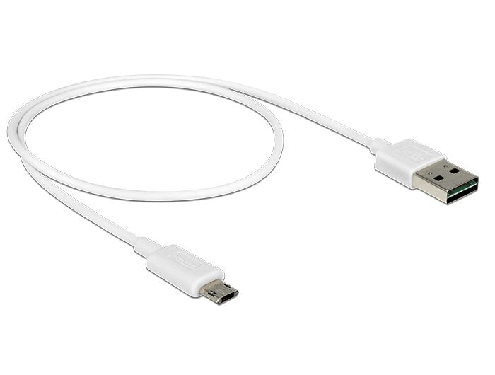 EAN 4043619848065 - DeLOCK 84806 cable USB USB 2.0 0,5 m USB A Micro-USB B Blanco imagen 2