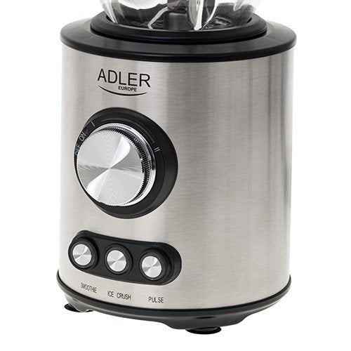 EAN 5902934835763 - Adler AD 4078 licuadora Batidora de vaso 1700 W Negro, Acero inoxidable, Transparente imagen 4