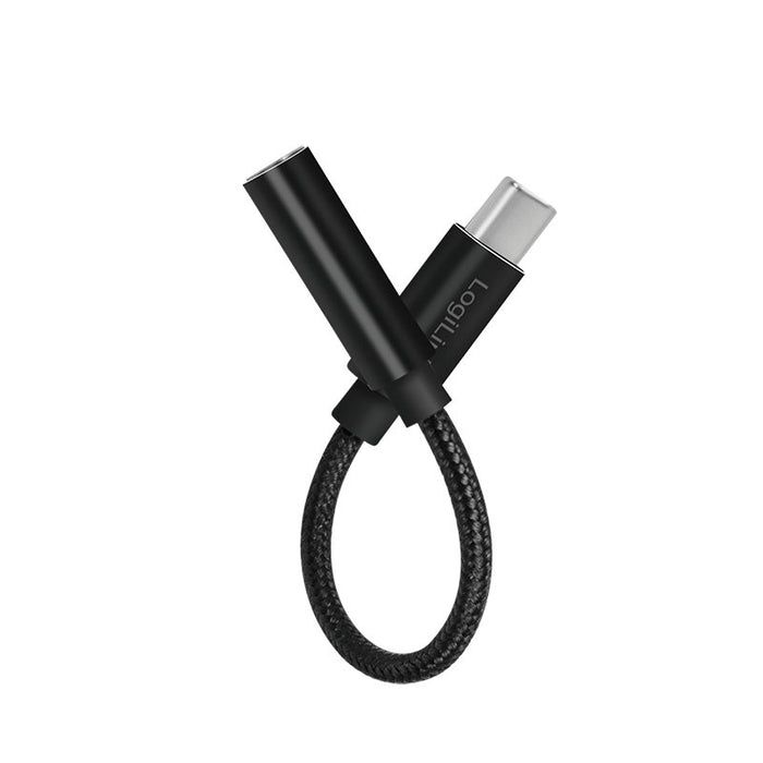 EAN 4052792068795 - LogiLink UA0398 cable de audio 0,13 m 3.5mm TRRS USB Tipo C Negro imagen 4