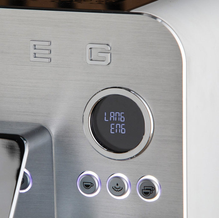 EAN 8017709347017 - Smeg EMC02WHMEU cafetera eléctrica Manual Máquina espresso 1,7 L imagen 33