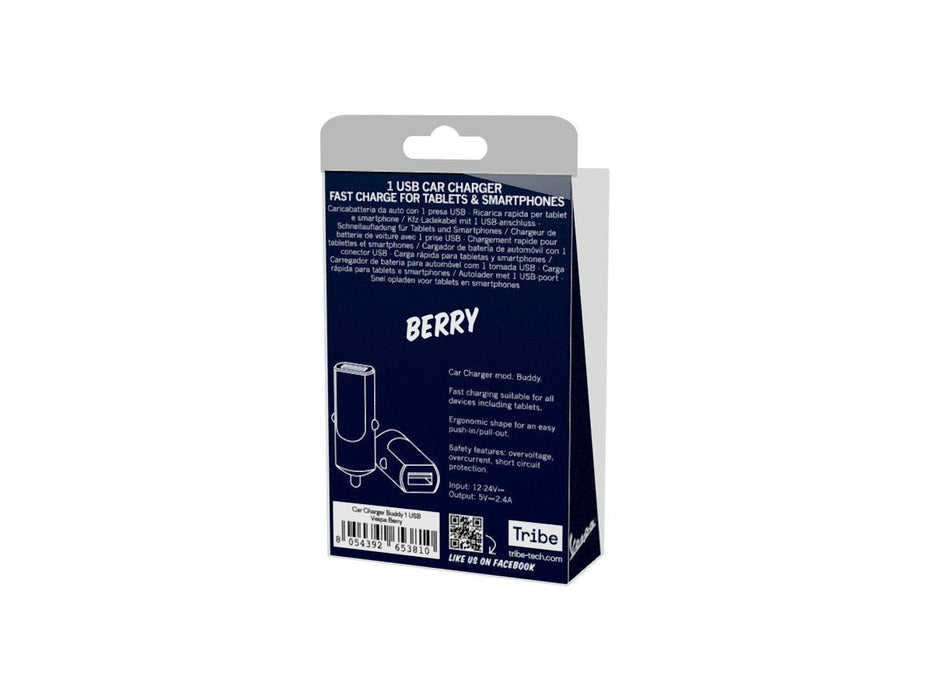 EAN 8054392653810 - SilverHT 111762640199 cargador de dispositivo móvil Universal Rojo, Blanco Encendedor de cigarrillos Auto imagen 4