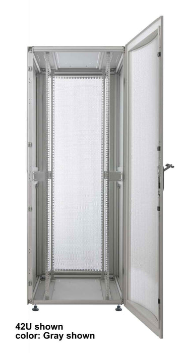 EAN 766623715560 - Intellinet 715560 armario rack 36U Rack o bastidor independiente Negro imagen 4