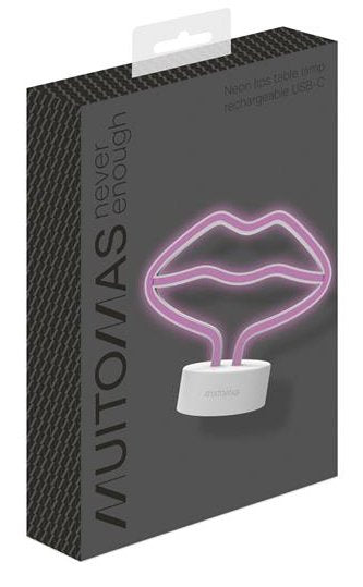 EAN 8021735224358 - Muitomas NEONLIPSC lámpara de mesa Neon F Blanco imagen 2