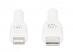 EAN 0766623394505 - Manhattan 394505 cable de teléfono móvil Blanco 0,5 m USB C Lightning imagen 3