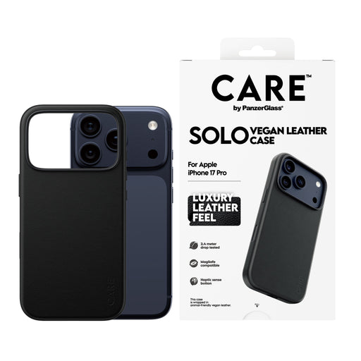 EAN 5715685037719 - PanzerGlass CARE™ by ® Solo Case Black iPhone 17 Pro funda para teléfono móvil Negro imagen 2