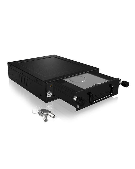 EAN 4250078188568 - ICY BOX Carrier IB-148SSK-B Carcasa de disco duro/SSD Negro 2.5/3.5" imagen 2