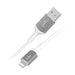 EAN 8018417415142 - SBS GRECABLEUSBIP589W cable de conector Lightning 1,2 m Plata, Blanco imagen 1