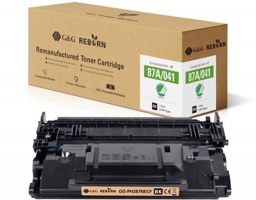 EAN 6942383121573 - G&G GG-PH287NECF cartucho de tóner 1 pieza(s) Compatible Negro imagen 1