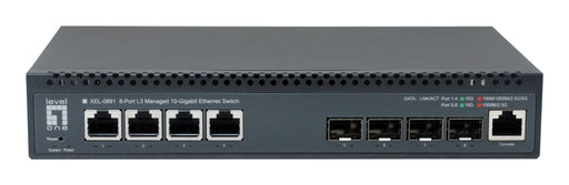 EAN 4015867242971 - LevelOne XEL-0891 Gestionado L3 10G Ethernet (100/1000/10000) Escritorio Gris imagen 2