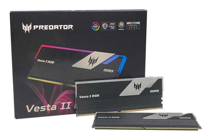 EAN 6955914619784 - Predator VESTA2-32GB-6000-1R8-V8 módulo de memoria 2 x 16 GB DDR5 6000 MT/s 288-pin DIMM imagen 12