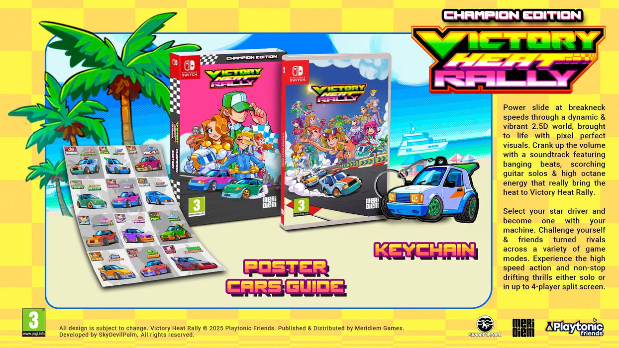 EAN 8436622260157 - Meridiem Games Victory Heat Rally - Champion Edition imagen 2
