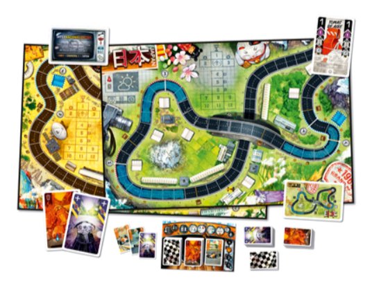 EAN 0824968091821 - Asmodee DW9182 juego de tablero Heat: Lluvia torrencial Juego de mesa Carrera imagen 4
