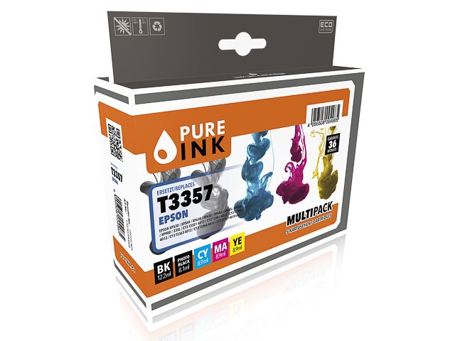 EAN 4056508004985 - Pure Ink 170745990004 cartucho de tinta Compatible Negro, Cian, Magenta, Foto negro, Amarillo imagen 1
