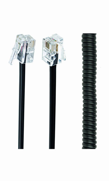 EAN 8716309098038 - Gembird TC4P4CS-2M cable telefónico Negro imagen 1