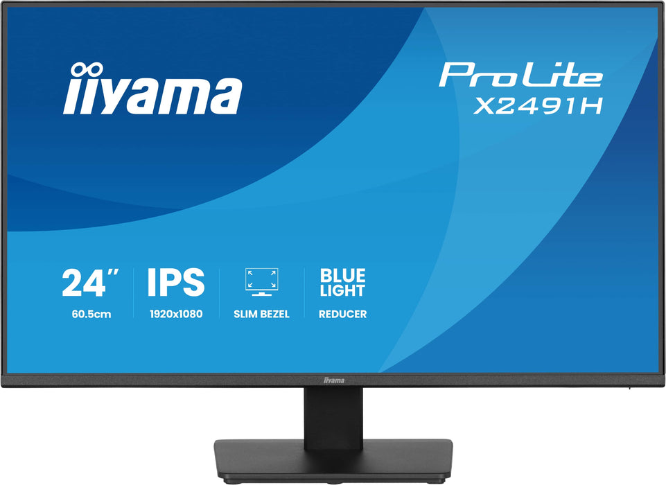 EAN 4948570127832 - iiyama ProLite X2491H-B1 pantalla para PC 60,5 cm (23.8") 1920 x 1080 Pixeles Full HD LCD Negro imagen 3