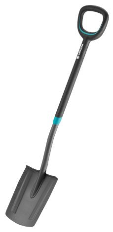 EAN 4078500042802 - Gardena 17010-20 pala y paleta Pala de metal con cabeza puntiaguda ergonómica para drenaje Acero Negro imagen 1