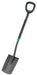 EAN 4078500042802 - Gardena 17010-20 pala y paleta Pala de metal con cabeza puntiaguda ergonómica para drenaje Acero Negro imagen 1