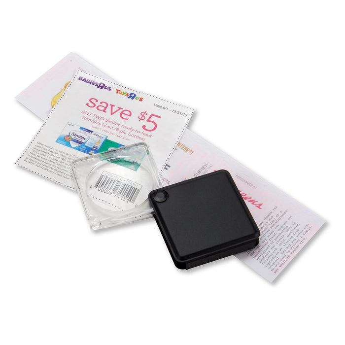 EAN 0750668001849 - Carson MagniFlip lente de aumento y lupa 3x Negro imagen 3