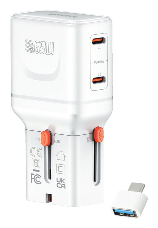 EAN 4252011912612 - 4smarts 541647 cargador de dispositivo móvil Universal Naranja, Blanco Corriente alterna Carga rápida Int imagen 1