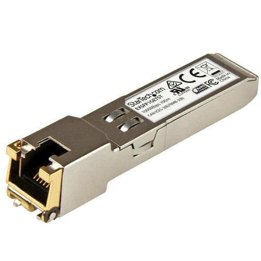 EAN 65030868648 - StarTech.com EXSFP1GETST red modulo transceptor Cobre 1000 Mbit/s imagen 1